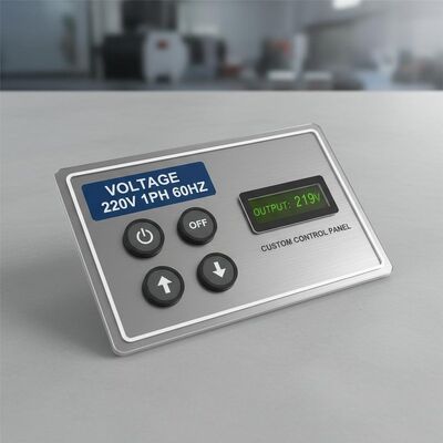 Voltage 220V1Ph60Hz Graphic Overlay Membrane Switch Ideal for Custom Control Panels Providing Operation and Clear Visuals