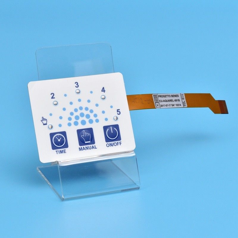 Transparent Lcd Window Flexible Membrane Switch Providing 240 Hours Humidity Protection and Membrane Cleaning Chemicals Ideal for Control Systems