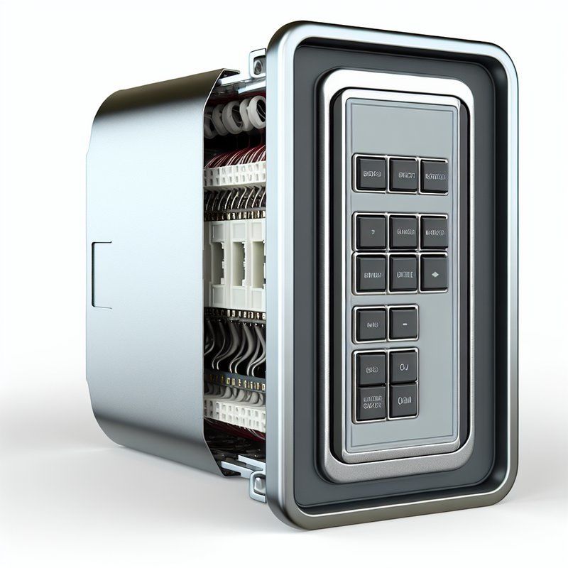 Metal Dome Membrane Switch for Industrial Control Panels