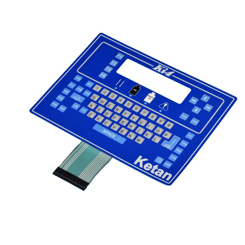 Metal Dome Graphic Overlay Membrane Keypad Electronic Switch