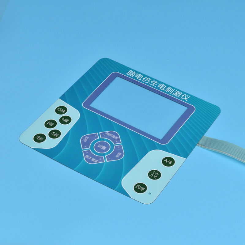 Press LED Keypad Die Cutting Metal Dome Membrane Switch