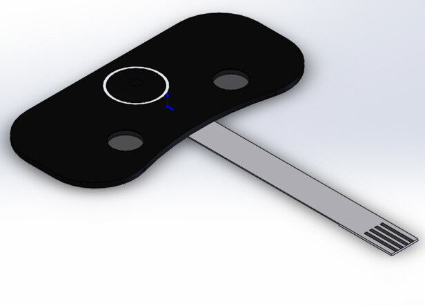 Custom Silk Printing Polycarbonate Nameplates Graphic Overlay